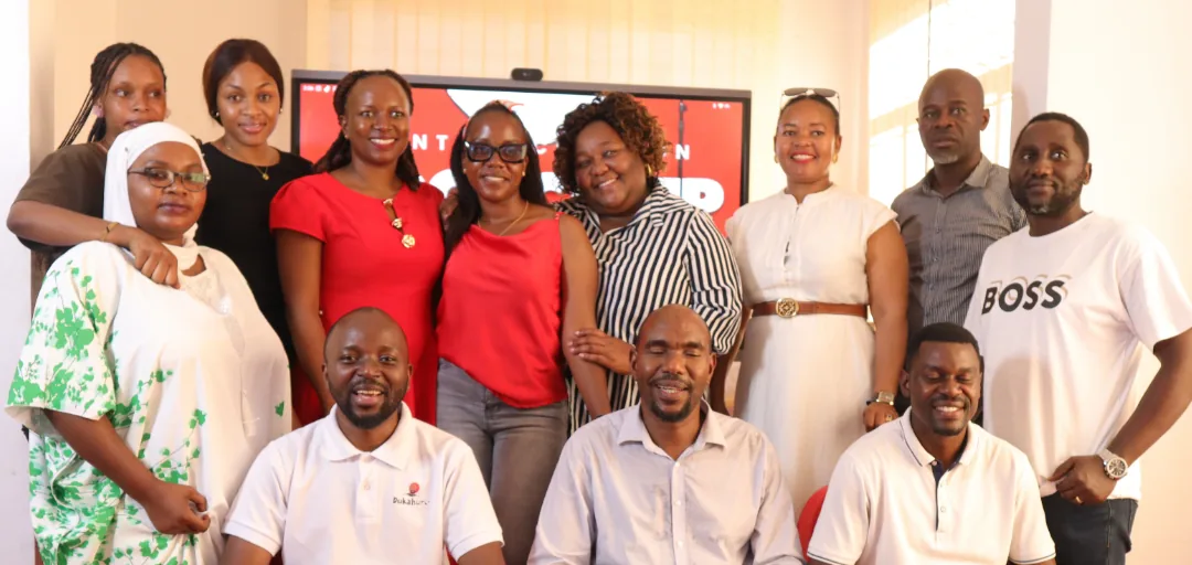 A DukaHuru mentorship cohort